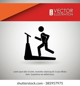 fitness icon design 