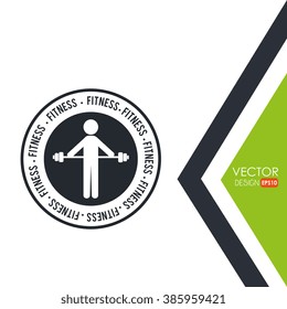 fitness icon design 
