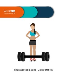 fitness icon design 