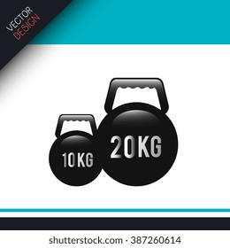 fitness icon design 