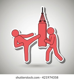 fitness icon design 
