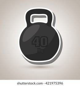 fitness icon design 