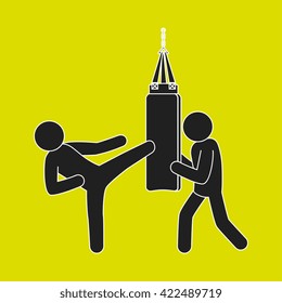 fitness icon design 