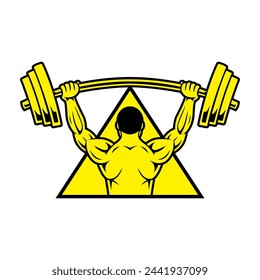 Fitness-Icon-Design-Vektor auf einem weißen Hintergrund