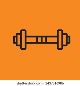 fitness icon. fitness element icon vector