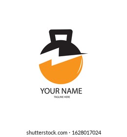FITNESS ICON LOGO VECTOR DESIGN