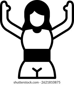 Fitness Icon Mixed Vector Illustration