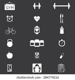 Fitness Icon set
