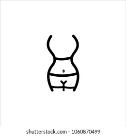 Fitness icon vector