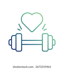 Icono de fitness con fondo blanco Vector ilustración de stock