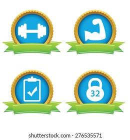 Fitness icons