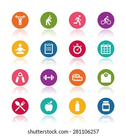 Fitness icons