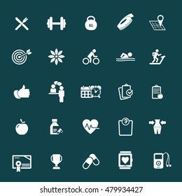 Fitness icons
