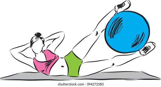 fitness illustration 2