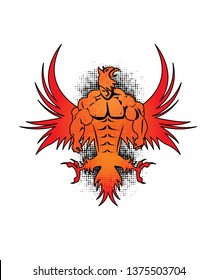 fitness illustrations logo