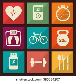 fitness lifestyle  design 