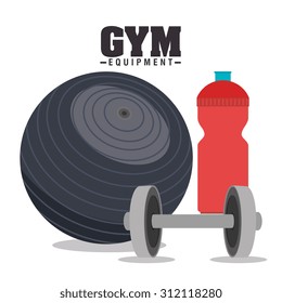 Fitness lifestyle design, vector illustration eps 10.
