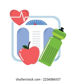 fitness lifestyle, fruit and health