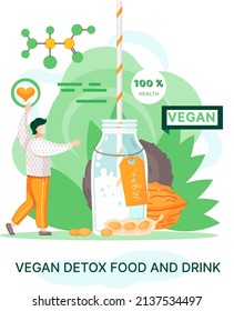 Metáfora de nutrición en el estilo de vida físico. Una dieta saludable para desintoxicación vegetal y para beber para adelgazar. Vegetales orgánicos frescos vitamina natural, dieta vegetariana sana antioxidante, nutrición de bienestar