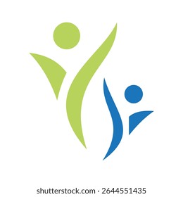 Fitness Logo Design. Health Care Symbol Vector Sign. Bio Symbol