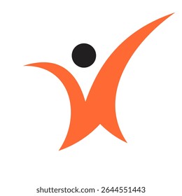 Fitness Logo Design. Health Care Symbol Vector Sign. Bio Symbol