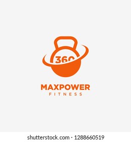Fitness logo, design inspiration vector template for any purpose