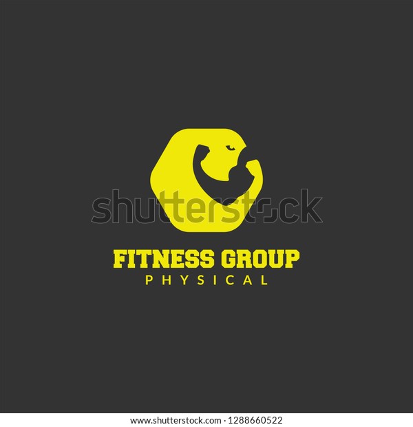 Fitness Logo Design Inspiration Vector Template Stock Vector