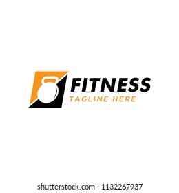 fitness logo design template