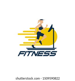 Fitness Logo Design Vector template