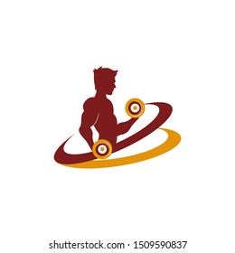 Fitness Logo Design Vector template