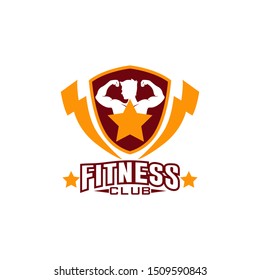 Fitness Logo Design Vector template