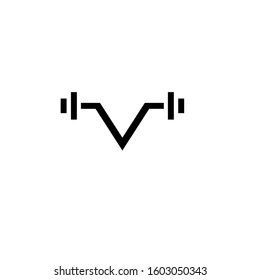 fitness logo design vector template sign icon