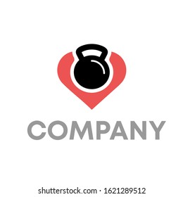 fitness logo design vector template sign