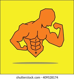 Fitness logo,  Fitness icon vector, Fitness icon