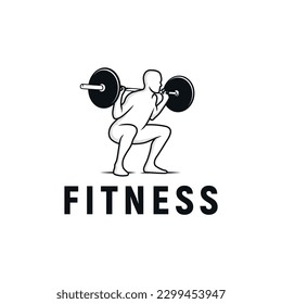 Inspiración en el logotipo de fitness, gimnasio, deporte