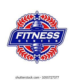 Fitness logo template