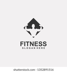 fitness logo template