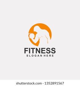 fitness logo template