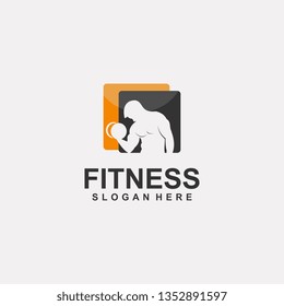 fitness logo template