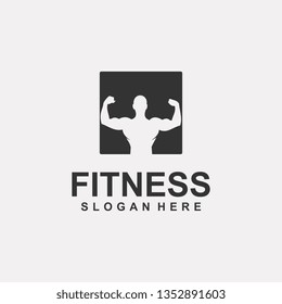 fitness logo template