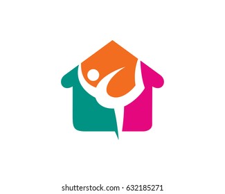 Fitness Logo Template Design Vector, Emblem, Design Concept, Creative Symbol, Icon