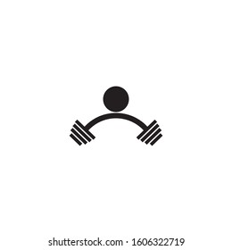 Fitness logo template vector icon design