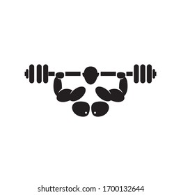 Fitness logo template vector icon design