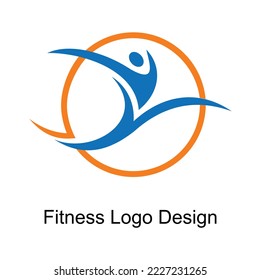 Fitness Logo Vector Graphic Design
