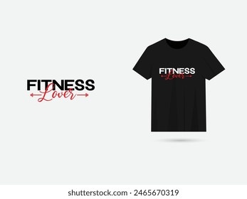 Diseño de camiseta de tipografía de amante de la aptitud. Diseño de texto amante de la aptitud. Diseño de camiseta. Ropa. Negocio de camisetas. Imprimir. Gimnasio Músculo. Tonto. Tanque de gimnasio.