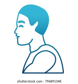 Fitness man profile