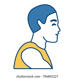 Fitness man profile