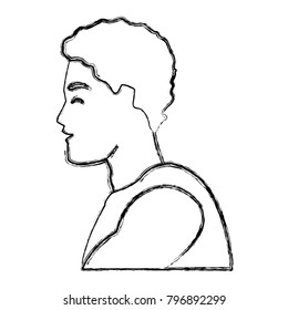 Fitness man profile