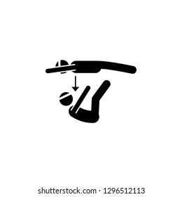 fitness, motion, toe icon. Element of fitness illustration. Signs and symbols icon can be used for web, logo, mobile app, UI, UX on white background