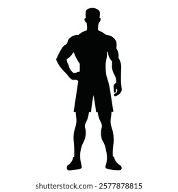 fitness motivation silhouette style icon